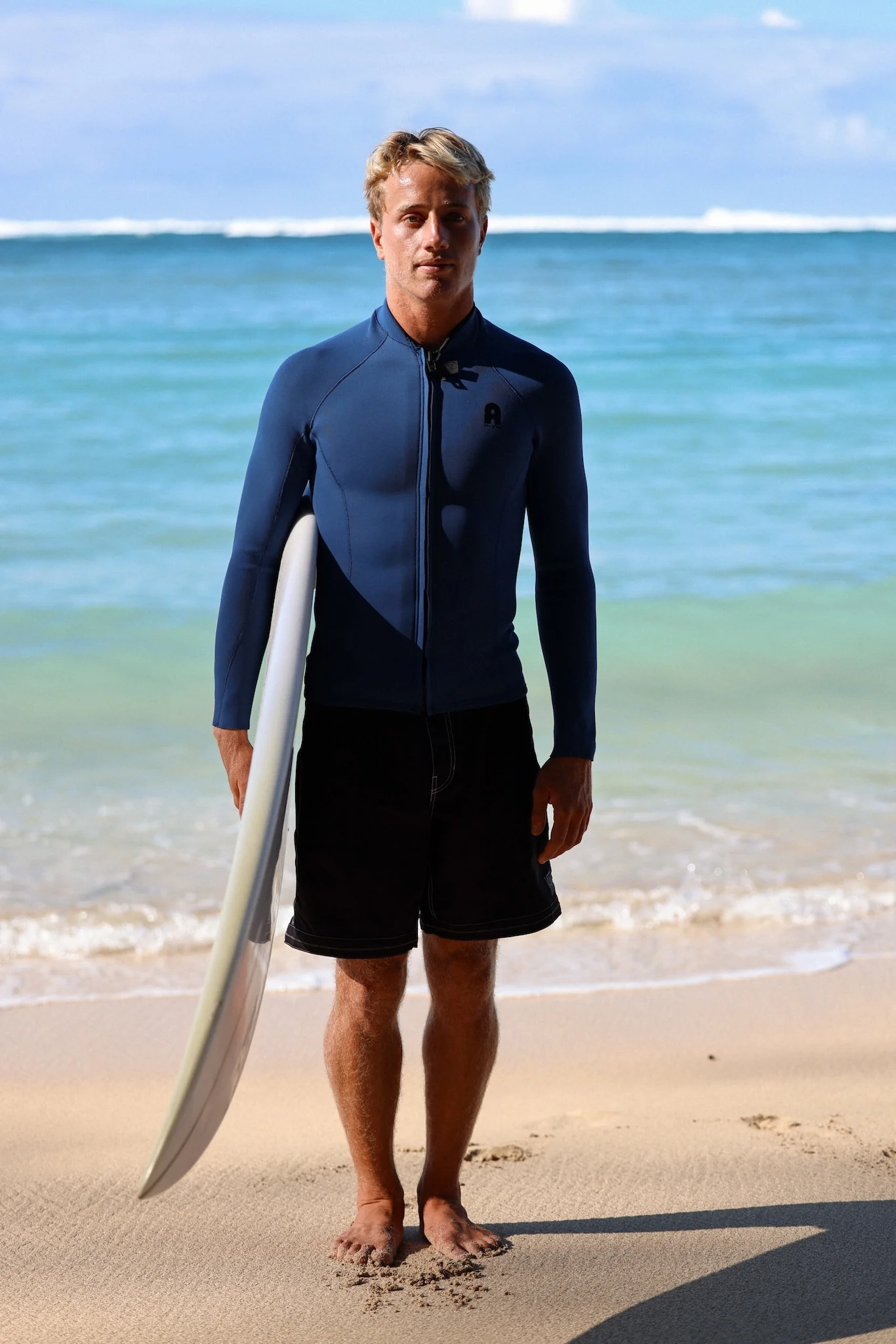 Buttons Front Zip Vest Ocean 2/2 mm - Image 3