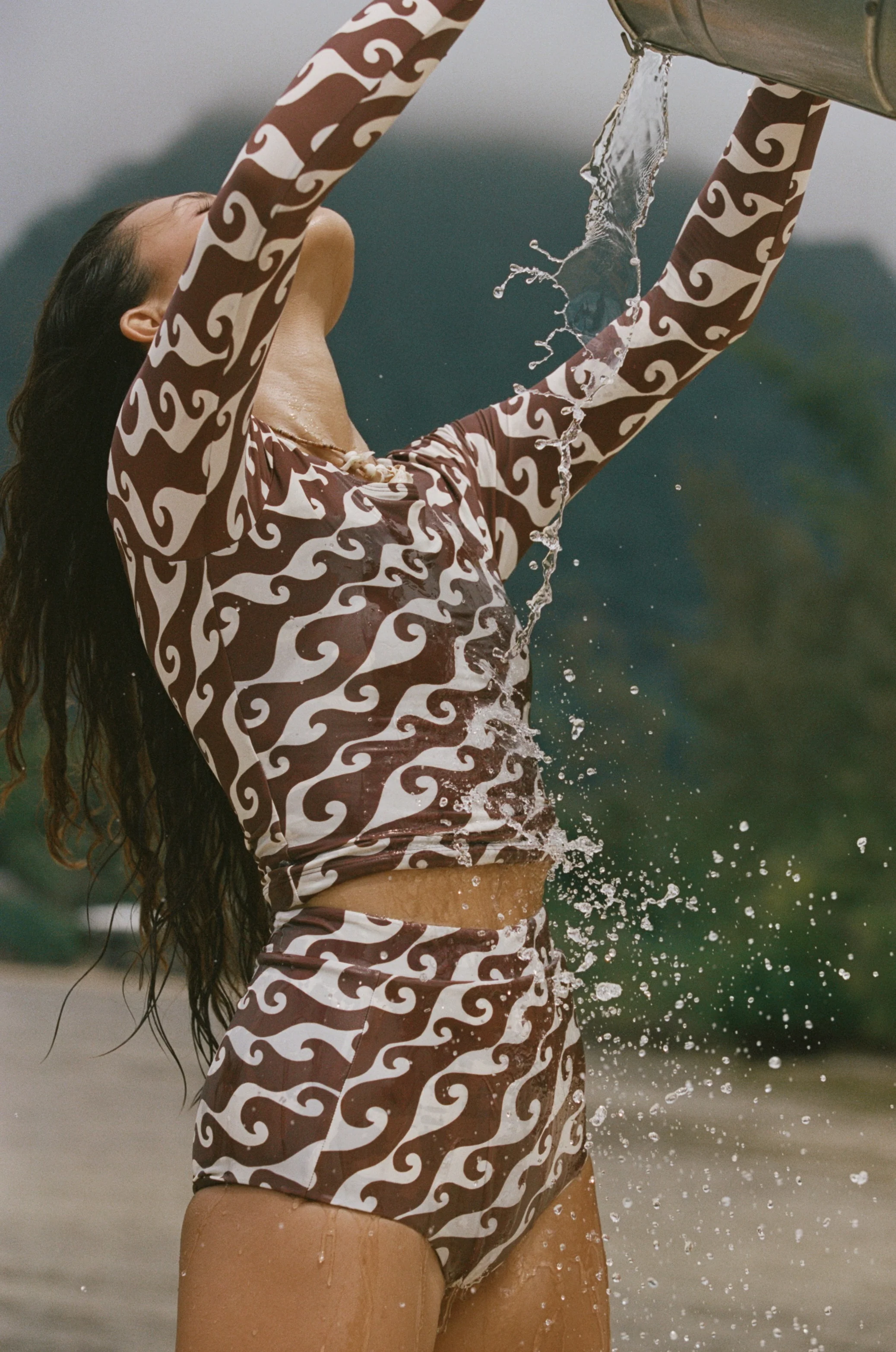 Poppler Rash Guard Top - Wave - Image 5